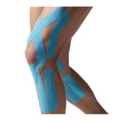 Tape Kinesiology SpiderTech 100% Cotton/Poly Acrylic Pre Cut Adhs Blue 10/Box
